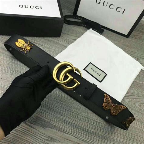 gucci butterfly belt sale|belt gg original.